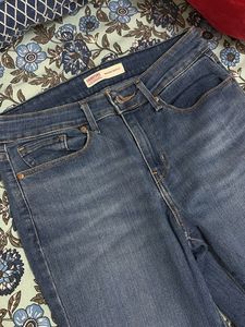 Levi's Flare Leg Jeans - Classic Wash