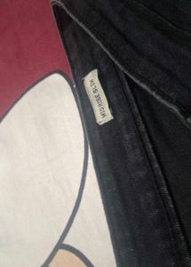 Classic Black Denim Jeans