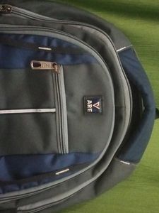 Stylish Grey and Blue Backpack