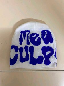 Vibrant Knit MEA CULPA Beanies