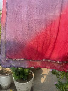 Ombre Pink &amp; Purple Dupatta