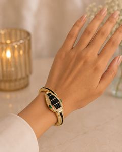 (New) Gold Snake Watch &amp; Ring set