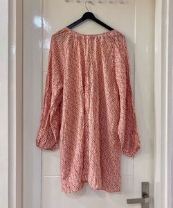 Boho Printed V-Neck Dress