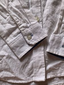 Classic White Button-Down Shirt