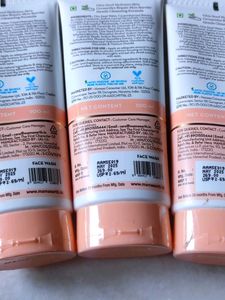 Pack Of 3 Mamaearth Chia Oil- Free Face Wash
