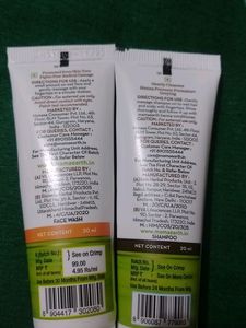 Face Wash, Moisturizer, Shampoo, sunscreen