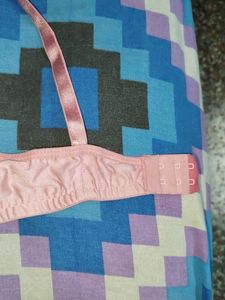 Pink Cotton Bra