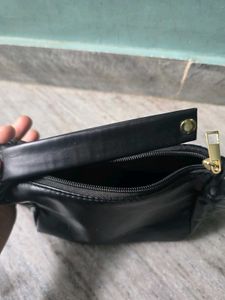 MAC Black Makeup Pouch