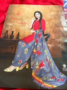 Floral Print Shiffon Suits