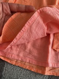 Babyhug Orange Striped Kurta 12-18 month