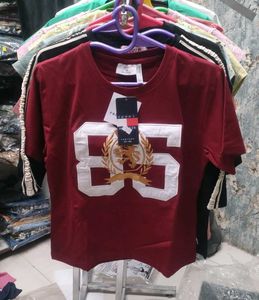 Maroon Graphic Tee