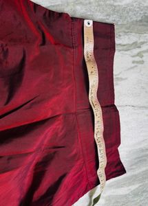 Maroon Lehenga Choli with Embellished Blouse
