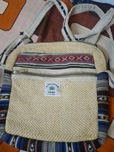 Himalayan Hemp Crossbody Bag