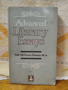 Advanced Literary Essays Book
