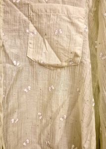 Embroidered Button-Up Shirt