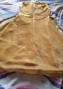 Golden Occasion Dress