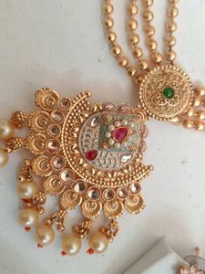 Exquisite Indian Kundan Jewellery Set