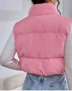 Pink Puffer Vest