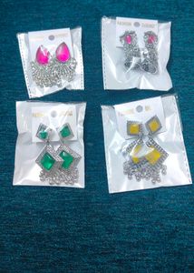 Beautiful Emerald Dangle Earring