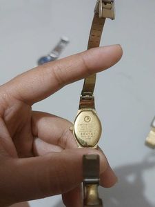 Elegant Gold-Tone Women's Watch
