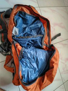 Orange Tripole Gears Backpack