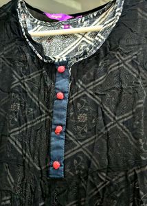 Elegant Black Kurta Set
