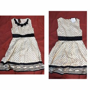 Chic Vintage Heart Print Dress