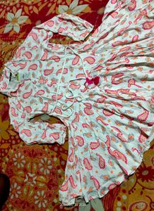Chic Paisley Print Dress