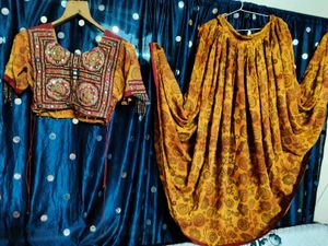 Ethnic Skirt &amp; Choli Set