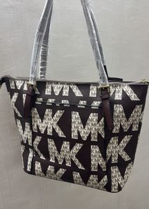 Michael Kors Coffe Brown Tote - Signature Print