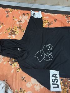 Cute Cat Graphic Hoodie