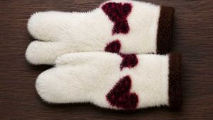 Cozy Fuzzy Socks with Heart Pattern