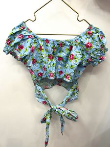 Blue Floral Print