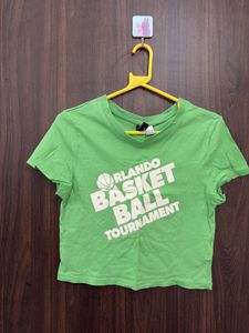Green Orlando Basketball Tournament Tee