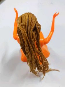 Vintage Orange Doll Body unique