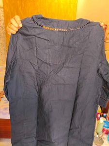 Navy Blue Kurta for women