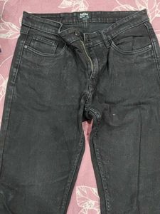 Classic Black Denim Jeans
