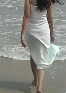 One Piece,Off Pink White Blue