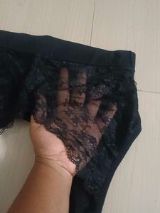 Elegant Black Lace Bralette