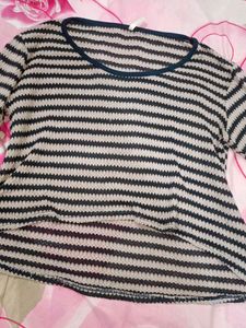 Striped Long Sleeve Top
