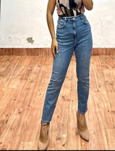 Zara Blue Denim Jeans
