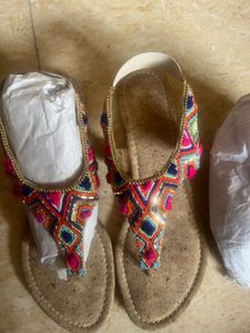 Inc 5 Bohemian Beaded Sandals