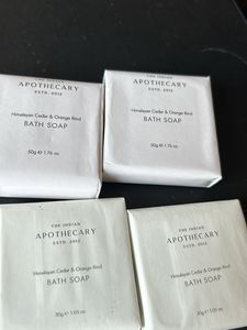 4 APOTHECARY Bath Soap- Himalayan Cider Orange