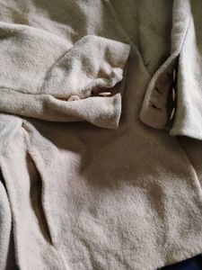 Puff Shoulder cream Blazer Vintage Style Xs/S/M