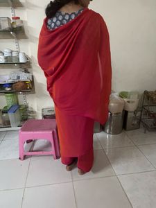 Beautiful Pink Ombre Saree🌸
