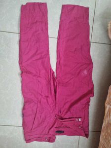 Vibrant Pink Palazzo Pants