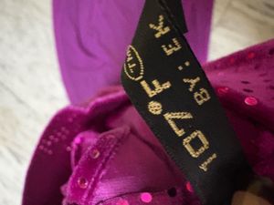 Elegant Purple Sequin Halter Dress