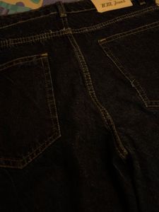 Dark Blue Straight Fit Denim Jeans