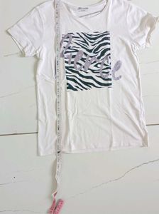 White Girls T-shirt 🌈 Abstract Print T-Shirt