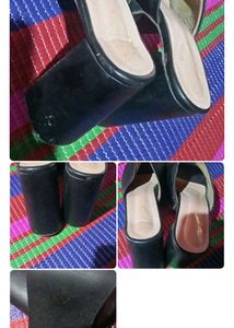 Chunky Platform Mule Heels